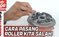 Ternyata Cara Pasang Roller CVT Motor Matic Kalian Salah!