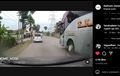 Aksi Bus PO Eka Ngeblong Jadi Bahan Perdebatan Netizen, Ada yang Bilang Enggak Membahayakan