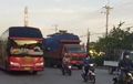 Meresahkan, Bus Ngeblong di Jalan Duduksampeyan Bakal Disemprot Polisi