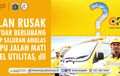 Jalan Berlubang di Jakarta, Adukan Lewat Cepat Respons Masyarakat