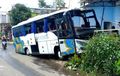 Bus Rombongan Ziarah Babak Belur, Hantam Toyota Rush dan Calya di Guci Tegal