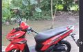 Maling Rugi Bandar, Nyolong Cermin Cembung Tepergok, Honda Vario 125 Ditinggal
