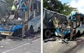 Kecelakaan Maut, Bodi Bus Widji Lestari Terkoyak, 4 Tewas Usai Beradu Lawan Truk Tronton