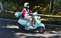 Test Ride Vespa Batik Rute Jakarta-Bogor, Tampil Mewah Buat Perkotaan
