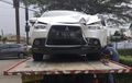 Kakek Darmadi Ketiban Apes, Outlander Sport Ditowing Usai Disambar Brio Ngebut