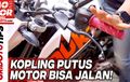 Ini Rahasia Pakai Motor yang Tali Koplingnya Putus, Gampang Kok!