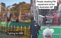 Parahnya F1 Australia 2023, Penonton Rusak Fasilitas dan Melakukan Penjarahan di Sirkuit