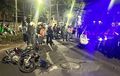 Ngebut Lawan Arah Hindari Razia Knalpot Brong, Dua Pemotor Adu Banteng hingga Patah Kaki 