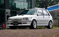 Keren Nih Toyota Starlet Kotak Dibikin Ala-ala Starlet GT Turbo JDM 