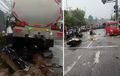 Truk Tangki Rem Blong Sebabkan Tabrakan Beruntun di Balaraja, Ada Korban Meninggal di Tempat