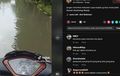 Ada-ada Saja, Ulah Pemotor Honda Supra X 125 di Tengah Banjir Bikin Netizen Ketawa