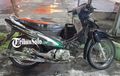Supra X yang Hilang Telah Kembali, Spion Sisa 1, Bodi Berubah