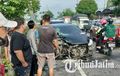 Brio Cacat, Bumper Sampai Mesin Terpenggal, Truk Boks dan Kijang Jadi Korban