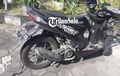 Dentuman Hebat Berbuah Mencekam, Ditengok Sasis Honda BeAT Street Melengkung