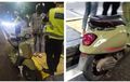 Pengendara Vespa Matik Ditilang Polisi di Jam Setan, Ditanya Pelat Nomor Malah Nyalahin Dealer