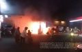 Ulah Motor Digoyang Saat Isi BBM, SPBU Tlogomas Hangus Dibakar Api