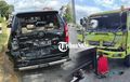 Pintu Bagasi Toyota Avanza Berubah Bentuk, Disentil Musuh Dua Kali Lipat Lebih Gede Warna Ijo