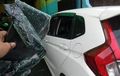 Kaca Honda Jazz GK5 Pecah Dadakan, Pemilik Merugi Sampai Rp 20 Jutaan