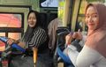 Kenalin Sopir Bus Cantik PO MTI Bernama Mbak Wiwid, Kerja 5 Hari Honor Rp 1,6 Juta