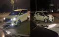Aksi Brutal Toyota Innova Bikin Remuk Honda Brio, Sopir Mabuk Biang Masalahnya
