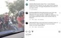 Seenak Jidat Lipat Spion, Aksi Anarkis Rombongan Jenazah di Makassar Langsung Viral
