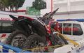 Dua Motor Trail Dibawa WNA Ugal-ugalan di Puncak Bogor, Senggolan Nyaris Setor Nyawa