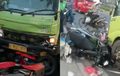 Apesnya 7 Pemotor Lawan Arah, Badan Sakit-sakit Diterjang Truk, Ada Kejutan Dari Polisi