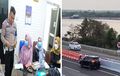 Pakai Alasan Terdesak, Emak-emak Toyota Fortuner Bongkar Barrier Jalan Tol Minta Maaf di Kantor Polisi