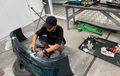 Repair Bumper Custom Dari Fiber Kok Pakai Micin, Memangnya Bisa?