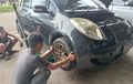 Ternyata Ini sebabnya Saat Cek Kaki-kaki Wajib Taruh Roda di Kolong Mobil Bekas 