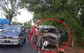 Sopir Daihatsu Zebra Kejepit di Kabin, Bodi Menyempit Korban Keganasan Bus Bagong