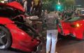 Ferrari 458 Tabrak Mobil dan Motor Diwarnai Keributan, Sopir Adu Jotos Lawan Korban