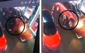 Pengemudi Mobil Merah Ini Dicari-cari, Tangan Nakalnya di SPBU Terekam CCTV