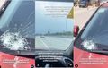 Viral Pelemparan Batu di Tol Kunciran Hancurkan Kaca Mobil, Ini Kata Jasa Marga