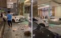 Toyota Agya Terjang Lobi Hotel di Batam, Ini Biang Masalahnya