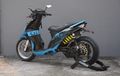 Yamaha MISTIK, Si Mio Listrik Berkaki Scorpio Garapan Katros Garage