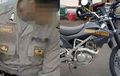 Polres Lamteng Kemalingan, Kawasaki KLX 150 Dinas Dicolong Orang Dalam Pangkat Bripda