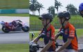 Mulut Dani Pedrosa Manyun Saat Marc Marquez Lewat, Wah Ada Apa Nih?