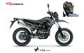 Digimods Kawasaki KLX 230 SM Pakai Livery Winter Test Kawasaki WSBK