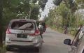 Brio, Ertiga, Truk Rontok Saling Gebrak di Randublatung, Dikagetkan Makhluk Berbulu Lebat
