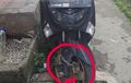 Yamaha NMAX Dirantai Warga dan Polisi, Tukar Guling Sama Tabung Gas LPG 3 Kg