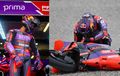 Dinding Garasi Mau Ambruk, Ini Video Ngamuknya Jorge Martin Usai Crash di MotoGP Jerman 2024