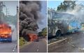 Bus BlueStar Ludes Usai Keluar Bengkel, Ini Penyebab Bus Bisa Terbakar