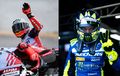 Sudah Dilarang, Marc Marquez Nekat Tanda Tangani Helm Valentino Rossi