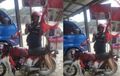 Pedagang Pentol Asal Gresik Touring ke IKN Naik Yamaha L2 1970, Nasibnya Begini