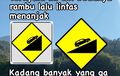 Wajib Tahu, Ini Perbedaan Dari Dua Rambu Peringatan di Jalan Menanjak Berikut