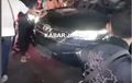 Bodi Toyota Fortuner Babak Belur Digebuki Massa, Sopir Tutupi Wajah Gara-gara Ini