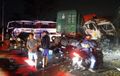 Kecelakaan Dahsyat Bus Po Surya Bali dan Dua Truk Trailer di Pati, 6 Orang Tewas Sia-sia
