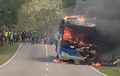Bus Lintas Negara Asal Timor Leste Sisa Kerangka di NTT, Dikuliti Api Berasal Dari Belakang