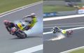 Dikasih Jari Tengah, Ini Video Bezzecchi Tabrak Vinales di Sprint MotoGP Australia 2024